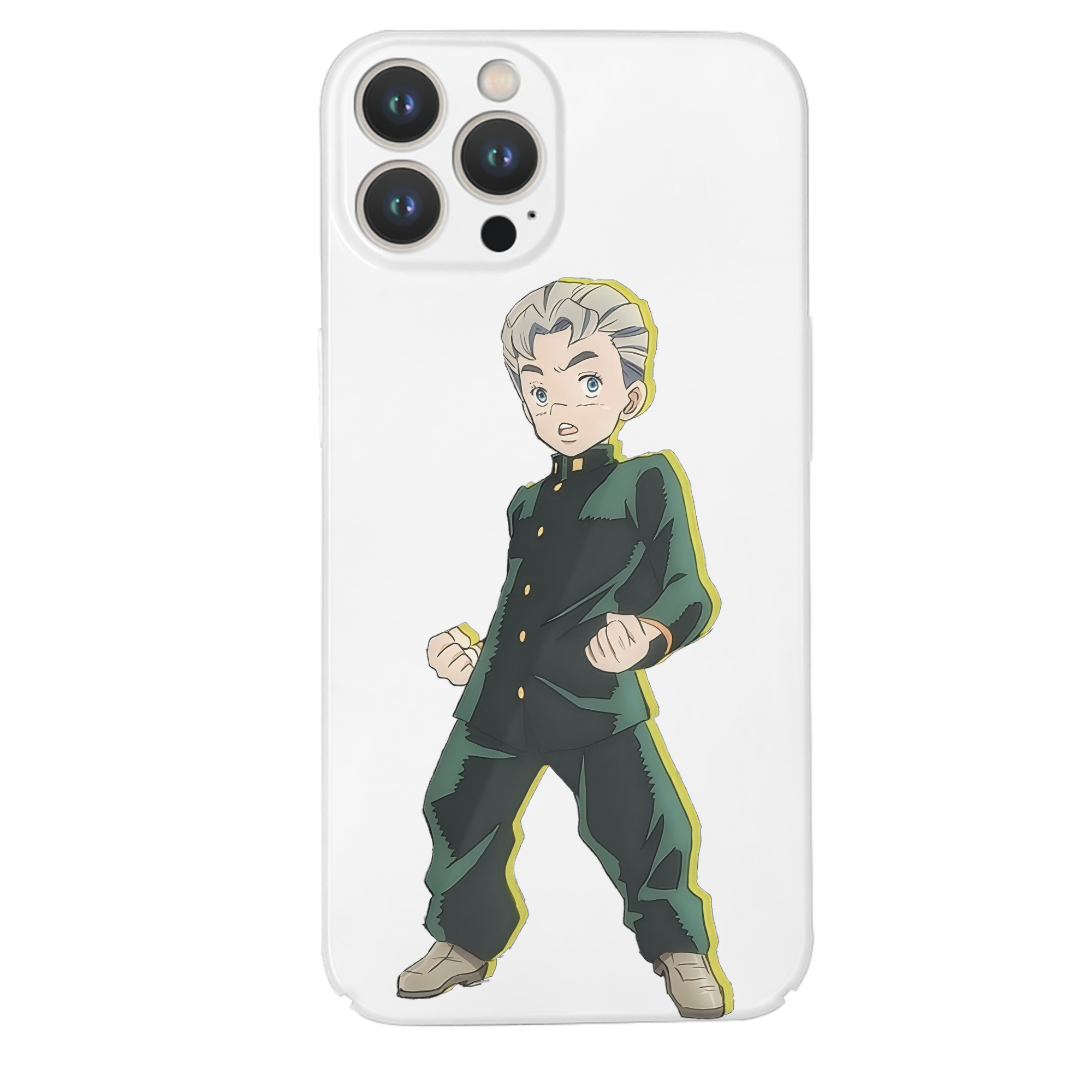 （画像用） ジョジョの奇妙な冒険 広瀨康一 JoJo's Bizarre Adventure Hirose Koichi 【iPhone 14シリーズ対応】ハードケース
